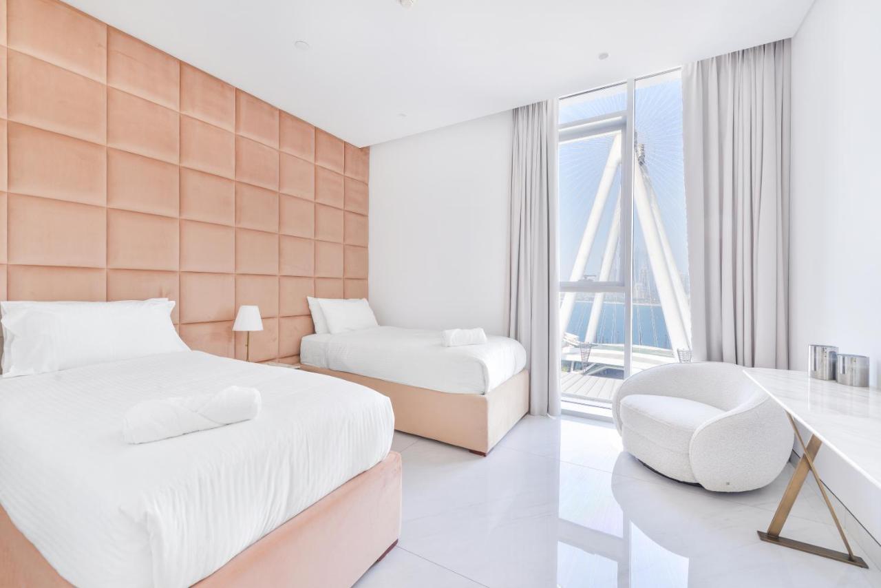 Spectacular 3 Bedroom Condo With Maids Room Facing The Dubai Eye Ngoại thất bức ảnh