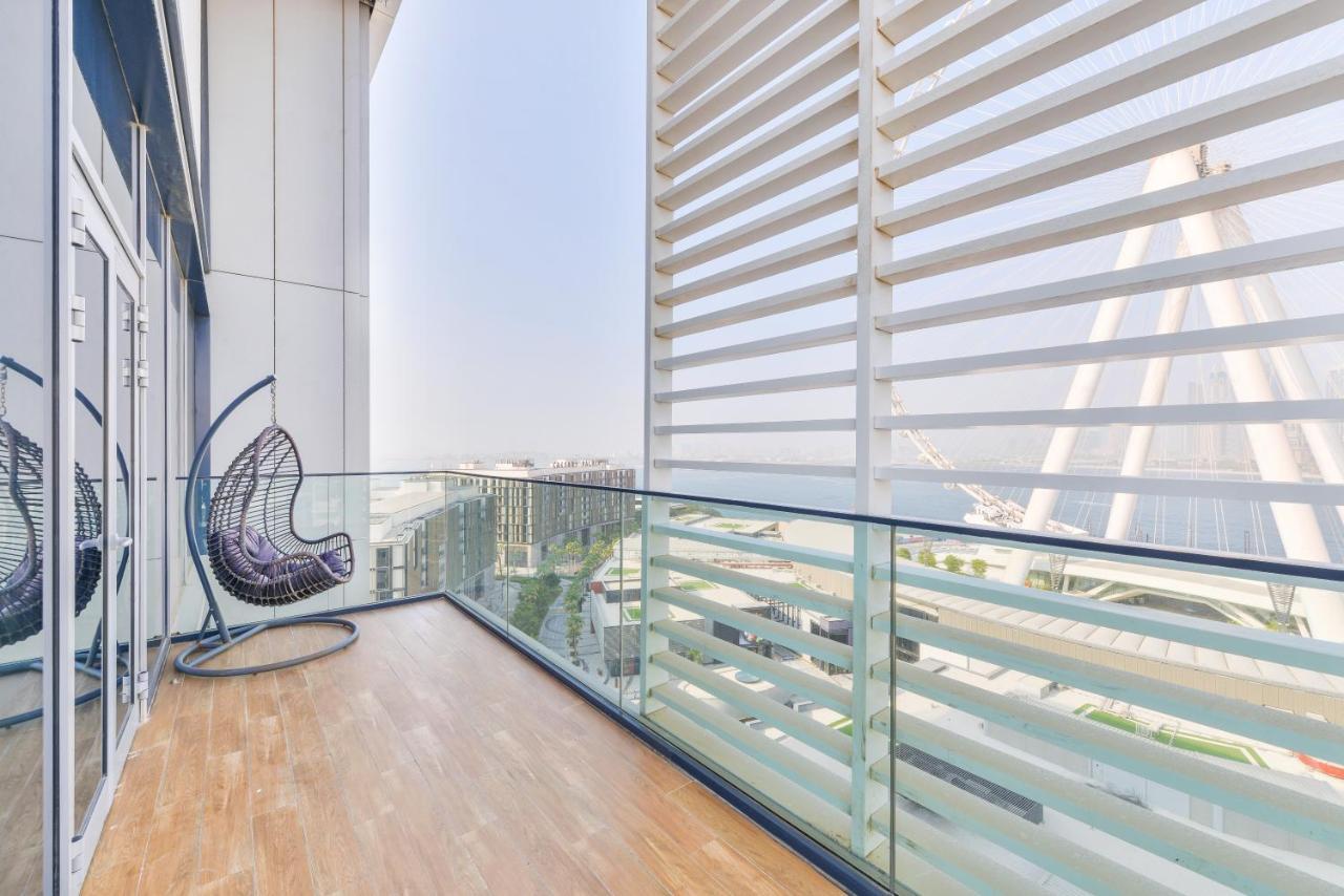 Spectacular 3 Bedroom Condo With Maids Room Facing The Dubai Eye Ngoại thất bức ảnh