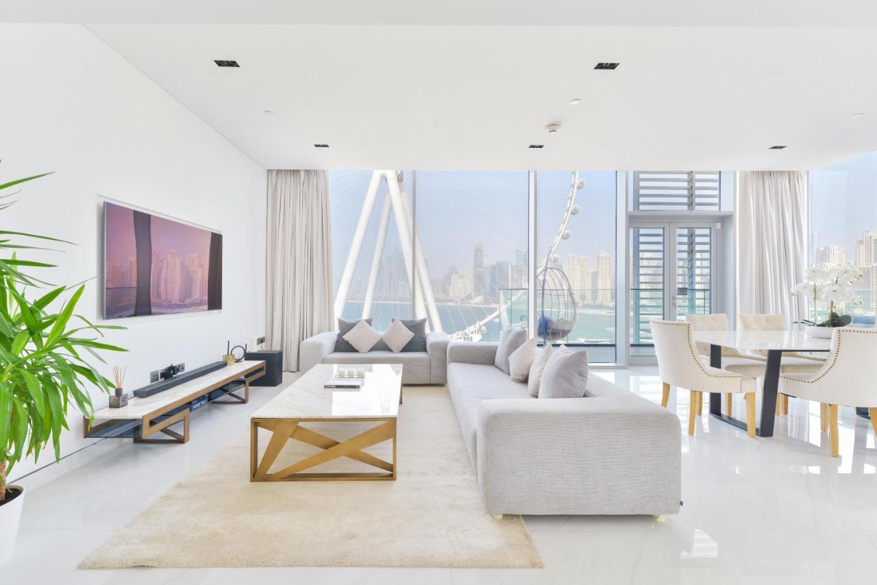 Spectacular 3 Bedroom Condo With Maids Room Facing The Dubai Eye Ngoại thất bức ảnh