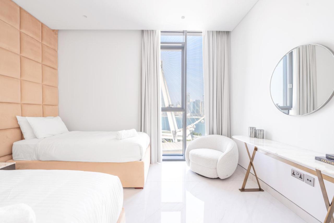 Spectacular 3 Bedroom Condo With Maids Room Facing The Dubai Eye Ngoại thất bức ảnh