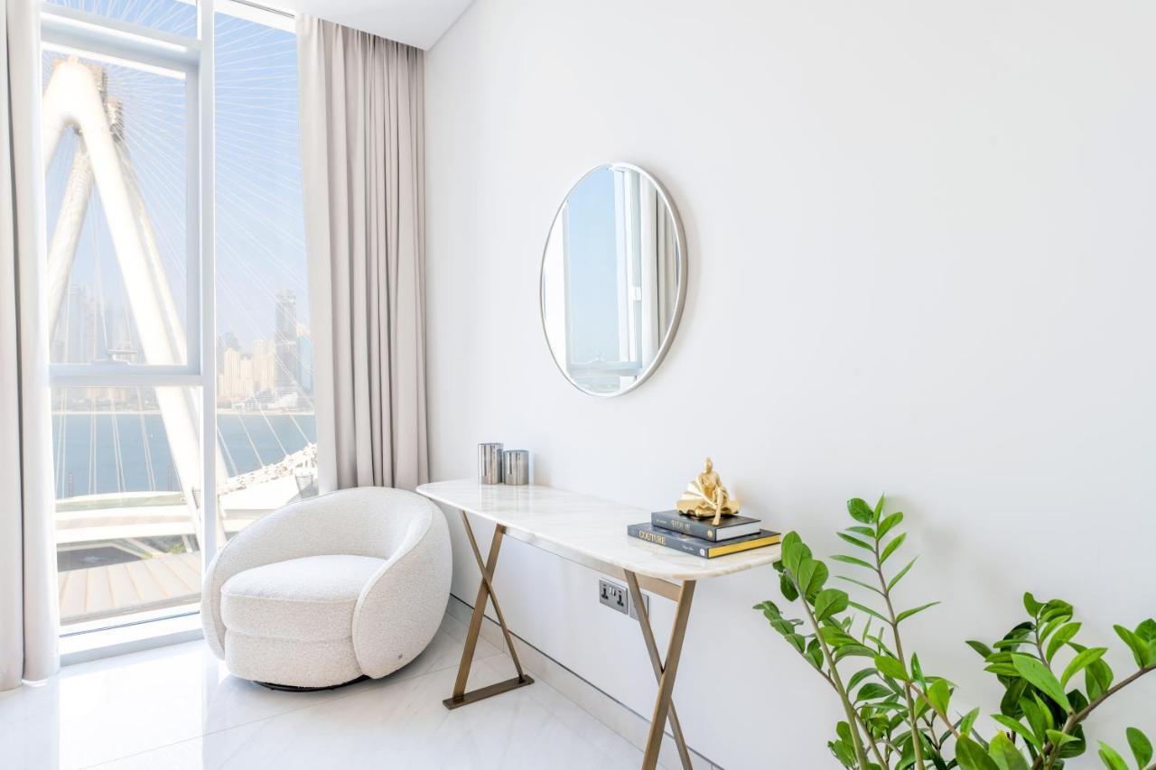 Spectacular 3 Bedroom Condo With Maids Room Facing The Dubai Eye Ngoại thất bức ảnh
