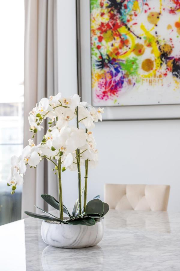 Spectacular 3 Bedroom Condo With Maids Room Facing The Dubai Eye Ngoại thất bức ảnh