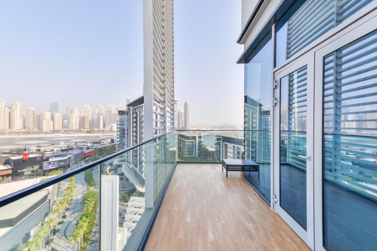 Spectacular 3 Bedroom Condo With Maids Room Facing The Dubai Eye Ngoại thất bức ảnh